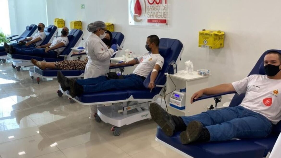 GSH Banco de Sangue de Brasília lança primeira campanha de doação com a torcida do Flamengo na cidade