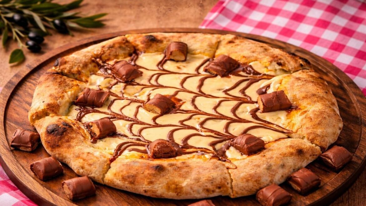 Sesconetto’s apresenta pizza de Nutella com Kinder Bueno para a Páscoa