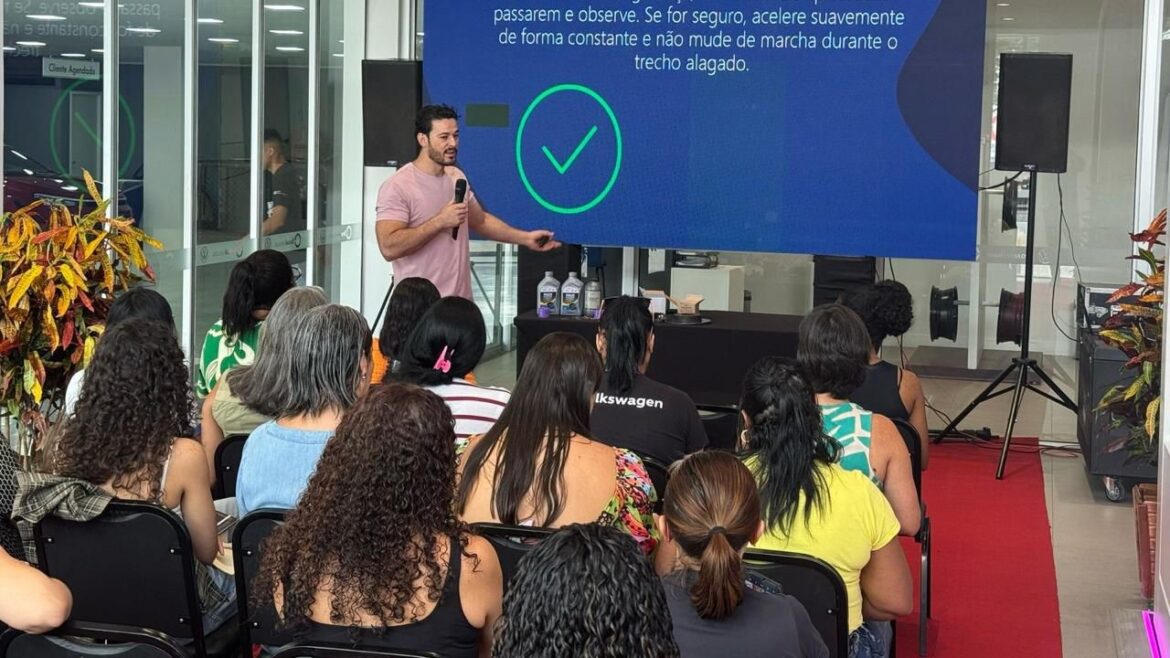Ceilândia recebe encontro que aproxima mulheres da mecânica automotiva em uma manhã com aulas práticas gratuitas