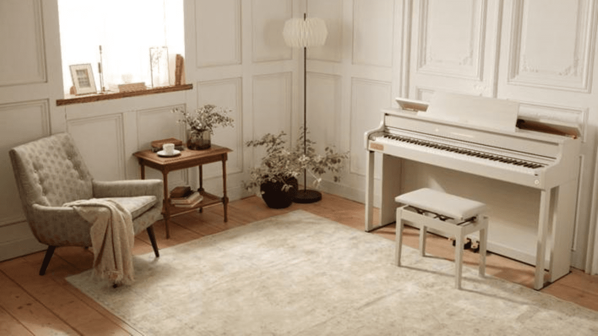 Quando a música encontra o design: Casio expande território da linha CELVIANO para universo de interiores