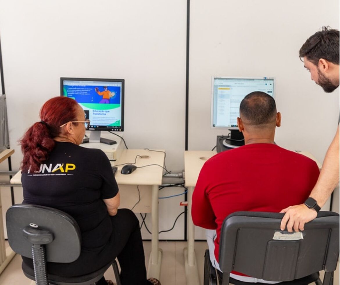 Reeducandos atendidos pela FUNAP-DF participam de programa de capacitação em inteligência artificial,