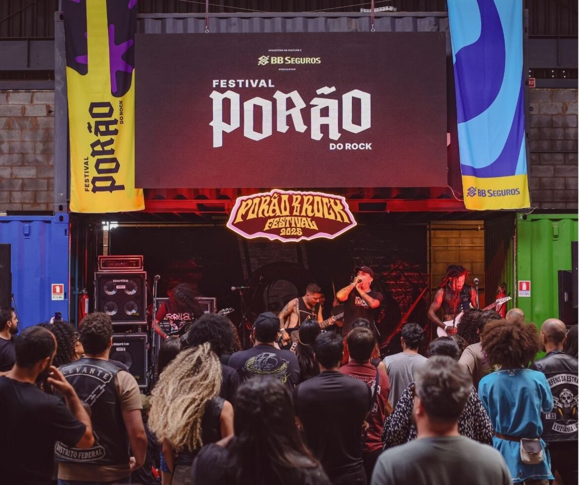 Porão do Rock promove encontro gratuito sobre mercado da música e festivais em Brasília