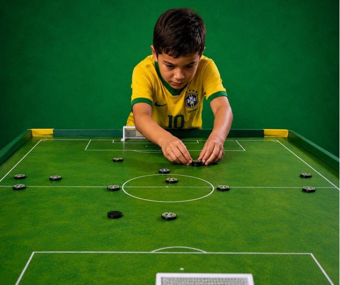 Torneio de futmesa chega ao Venâncio Shopping com etapa mensal e treinos abertos ao público,