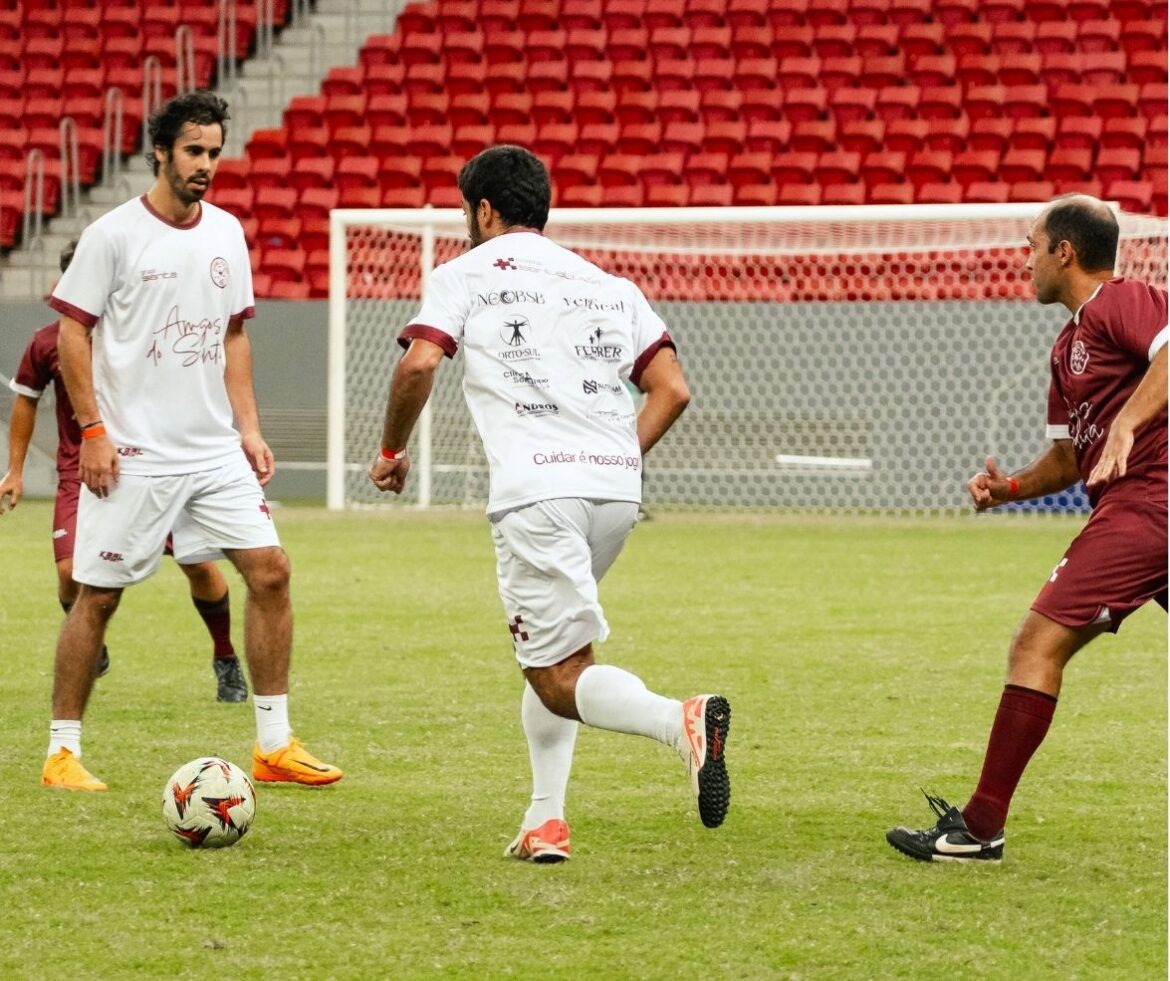 Futebol pelo Bem oferece experiência inesquecível no Mané Garrincha para crianças no DF