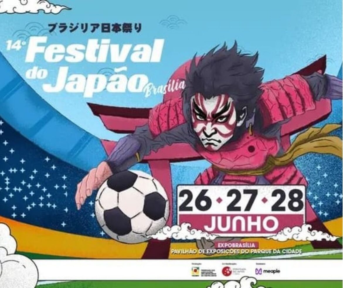 14º Festival do Japão Brasília une tradição, cultura pop e torcida para a Copa de 2026
